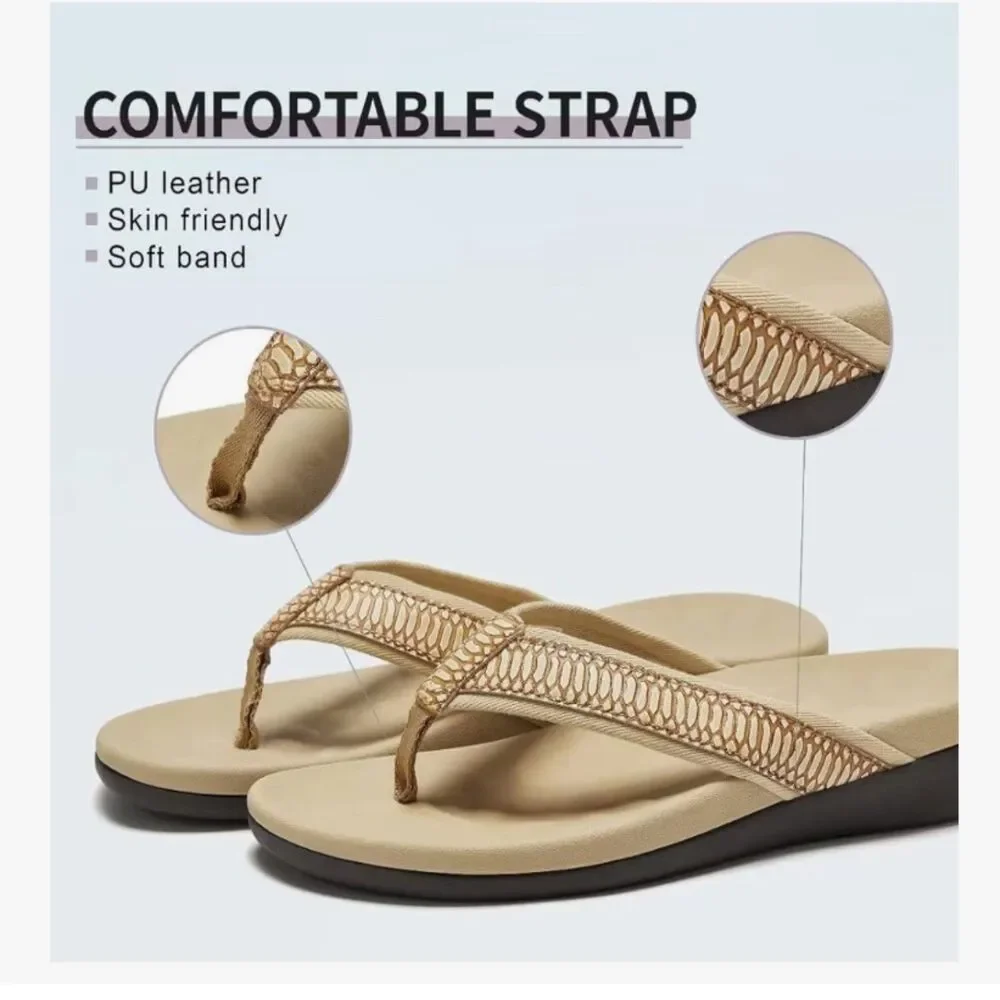 New MEGNYA  Comfortable Walking Sandals for Beach, Vacation size 8.5 - Picture 3 of 8